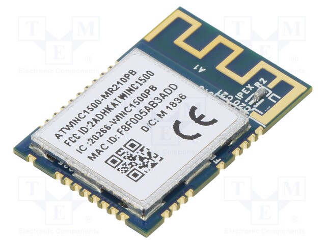 Module: WiFi; IEEE 802.11b/g/n; SPI,UART; SMD; 21.7x14.7x2.1mm