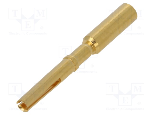 Contact; female; 1.5mm2; gold-plated; crimped; for cable