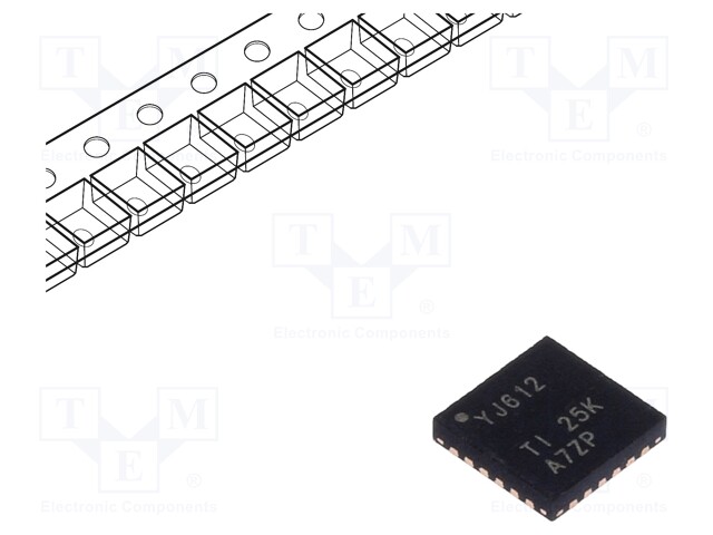 I/O Expander, 60MHz, 1.1V to 3.6V, WQFN-24