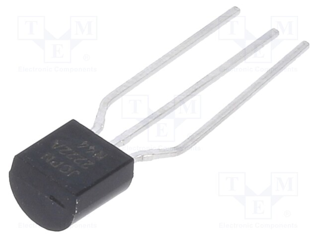 Transistor: NPN; bipolar; 40V; 1A; 625mW; TO92