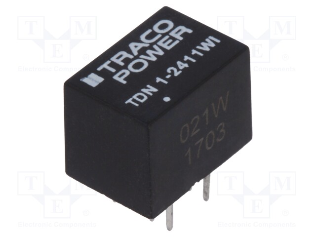 Converter: DC/DC; 1W; Uin: 9÷36V; Uout: 5VDC; Iout: 200mA; DIP; 2.7g