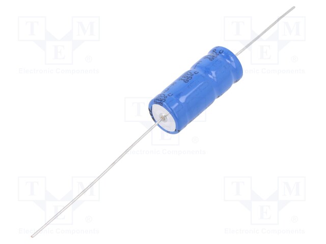 Capacitor: electrolytic; 2.2mF; 10VDC; Ø12.5x30mm; ±20%; -40÷85°C