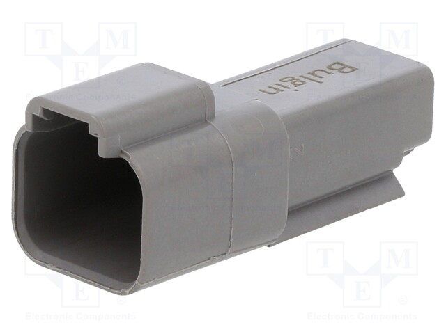 Connector: wire-wire; PX0; plug; male; PIN: 2; IP68; Locking: latch