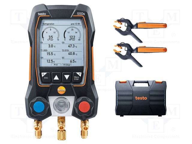 Digital manifold; Press.meas.range: -1÷60bar; Temp: -50÷150°C