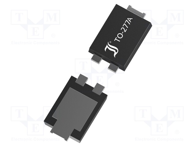 Diode: Schottky rectifying; SMD; 100V; 10A; PowerSMD