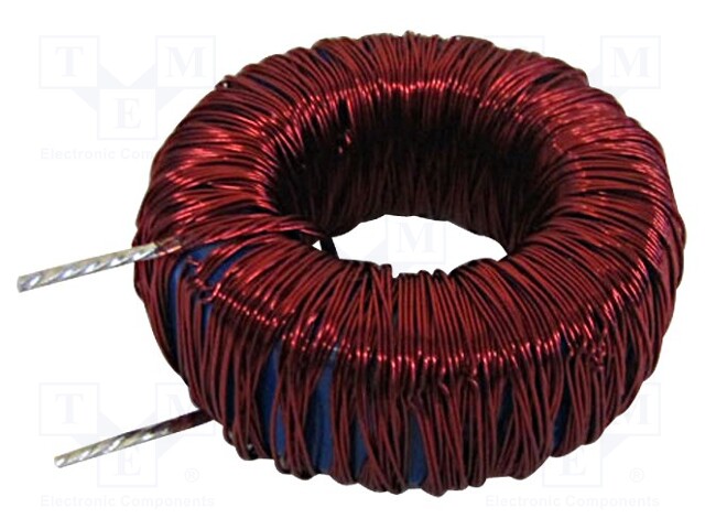 Inductor: wire; THT; 470uH; 6A; 112mΩ