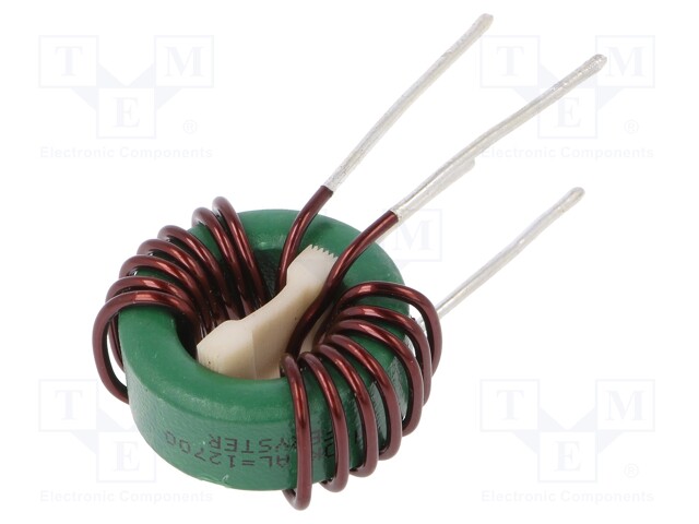 Inductor: wire; THT; 680uH; 20A; 3mΩ; 230VAC; 17x9mm; -20÷+50%; 10kHz