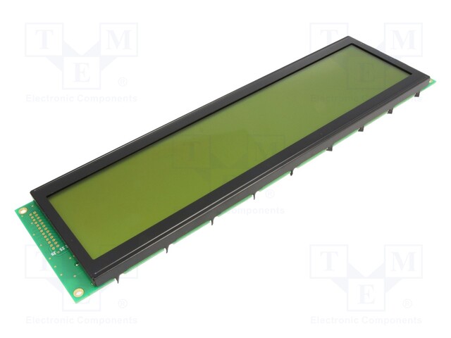 Display: LCD; alphanumeric; STN Positive; 40x4; 288.3x77.5x14mm