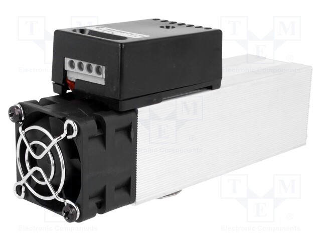 Blower heater; 300W; 24VAC; 24VDC; IP20; DIN EN50022 35mm; 33m3/h