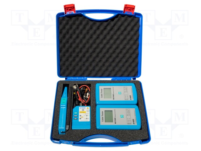 Measuring kit: cable testers set; Man.series: EasyTest