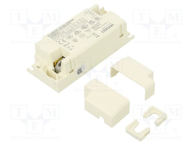 Power supply: switched-mode; LED; 24W; 21÷40VDC; 600mA; 220÷240VAC