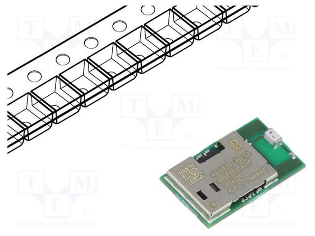 Module: Bluetooth Low Energy; GPIO,UART x2,USB 2.0; SMD; 4.0