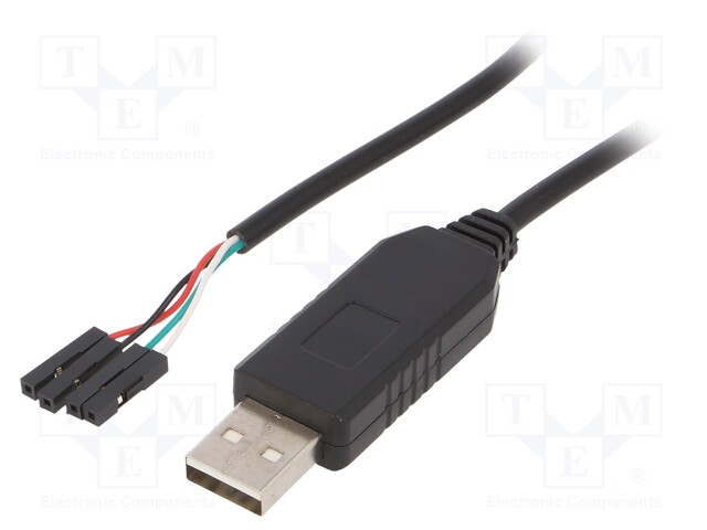 Module: converter; USB-UART; CH340G; USB A