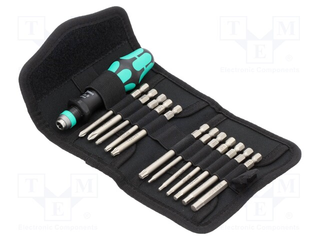 Screwdrivers; Pcs: 13; Package: case; Series: Bicycle