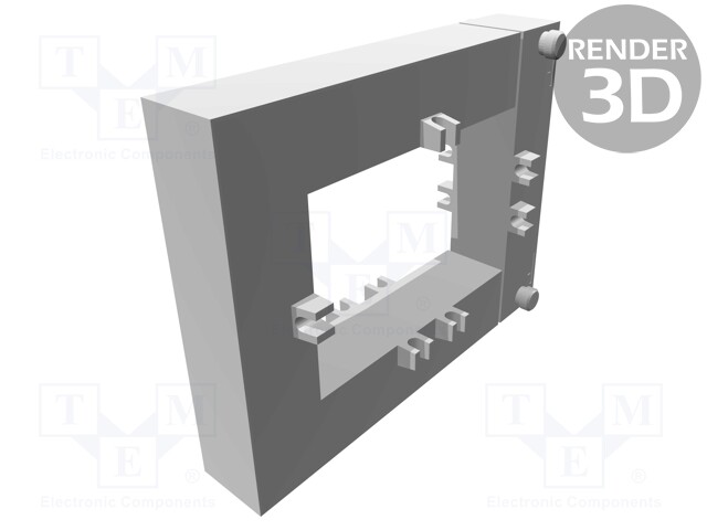 Current transformer; Series: DM; I AC: 500A; 4VA; 142x50x184mm; 5A