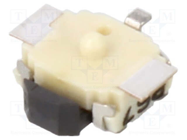 Microswitch TACT; SPST-NO; Pos: 2; 0.05A/12VDC; SMT; none; 1.59N