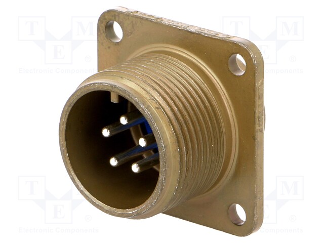 Connector: circular; Series: 97; socket; male; PIN: 5; silver plated