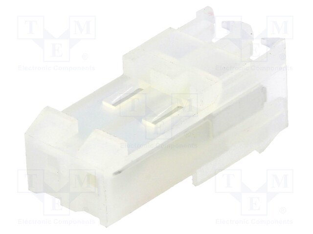 Plug; wire-board; female; PIN: 2; 3.96mm; IDC; for cable; MAS-CON