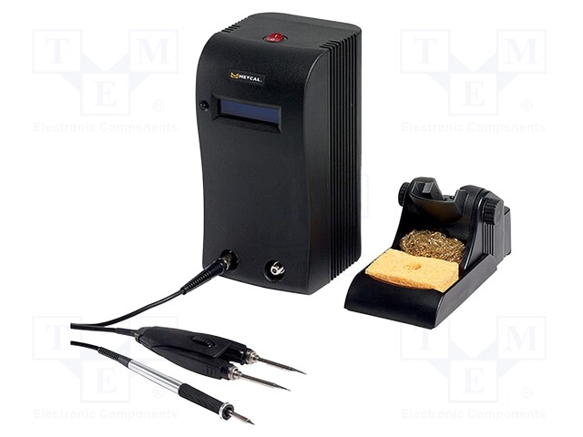 Soldering station; 80W; 110/230VAC; 3.35kg; ESD; Ch: 2; ±1.1°C