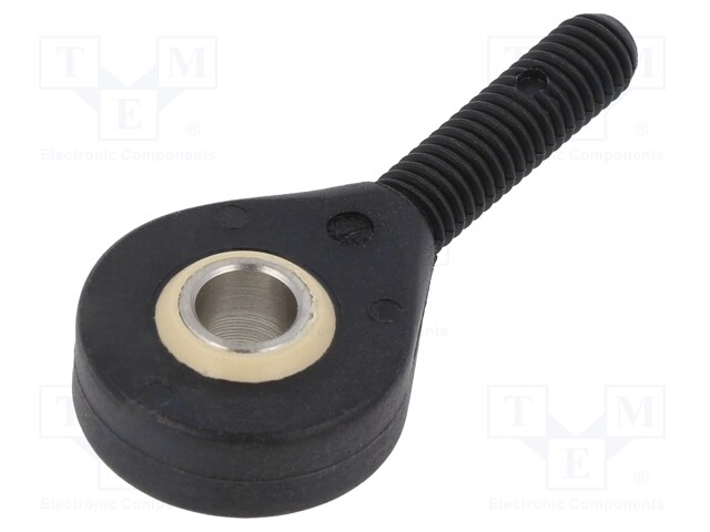 Ball joint; Øhole: 6mm; Thread: M6; Mat: igumid G; Pitch: 1,0; L: 46mm