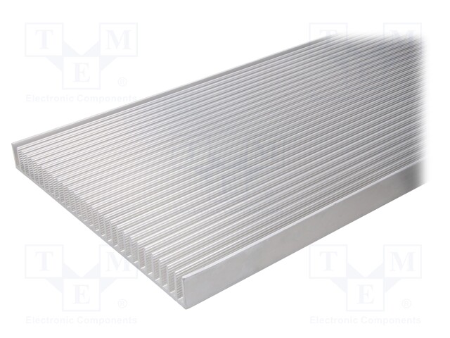 Heatsink: extruded; grilled; natural; L: 1000mm; W: 362.5mm