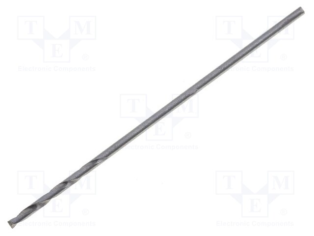 Drill bit; for metal; Ø: 0.7mm; HSS; Features: hardened