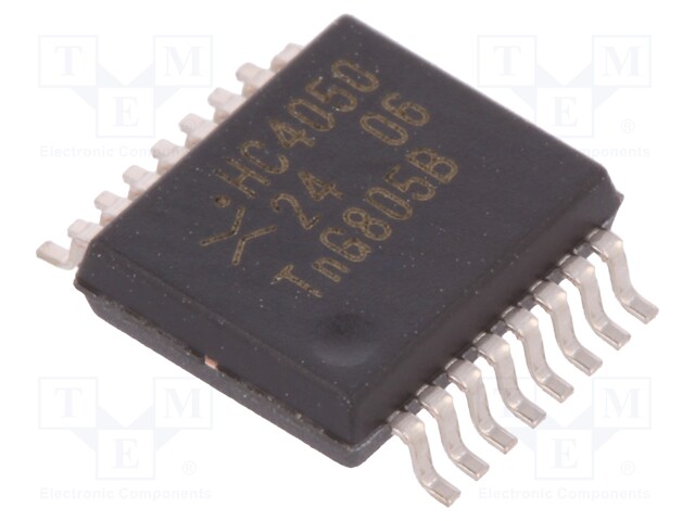 IC: digital; HEX,inverter; Channels: 6; SMD; SSOP16; Series: HC