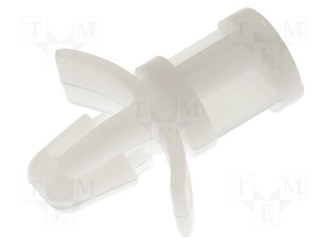 Assembly stud; polyamide; L: 4.8mm; flat surface,snap fastener