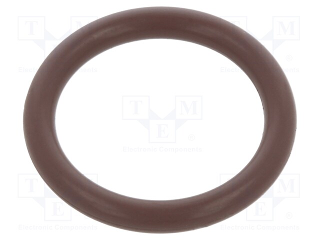 O-ring gasket; FPM; D: 2.5mm; Øint: 16mm; brown; -20÷200°C