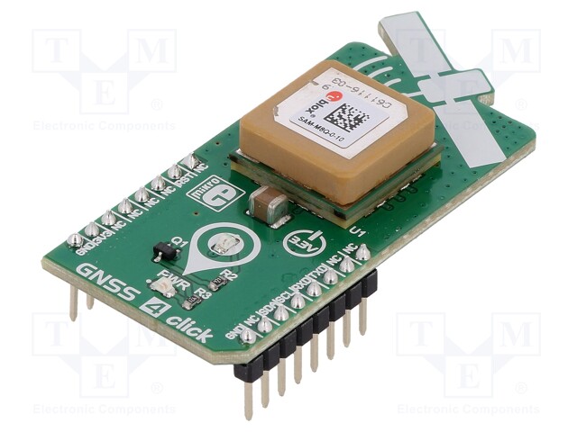 Click board; GNSS; I2C,UART; AMG8853; mikroBUS connector; 3.3VDC