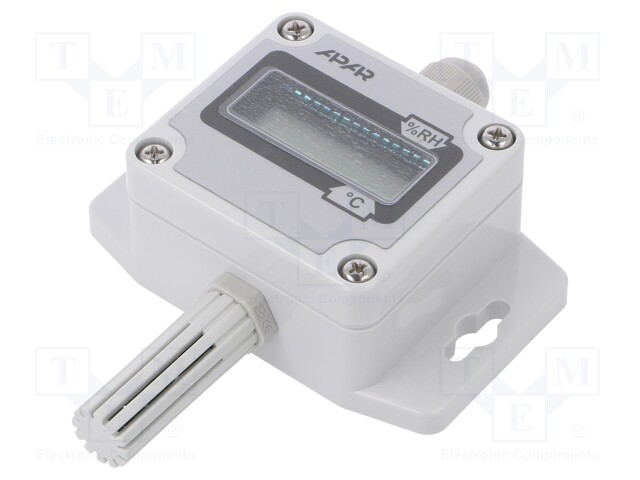 Usup: 9÷36VDC; Range: 0÷30ppm; Temp: 5÷50°C; 94x127x35mm; 10÷95%RH