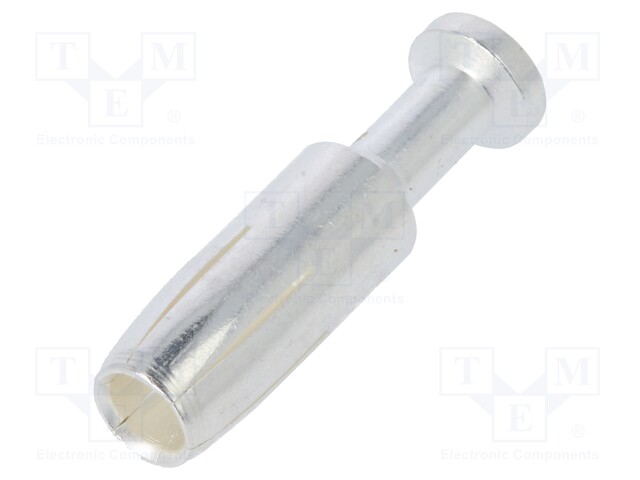 Contact; female; 2.5mm2; 14AWG; silver plated; crimped; bulk; 40A