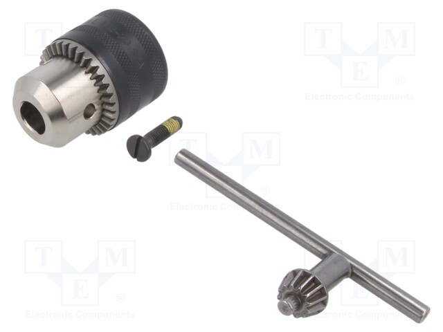 Drill holder; for drills; Mounting: 1/2"x20; Kit: wrench; 1.5÷13mm