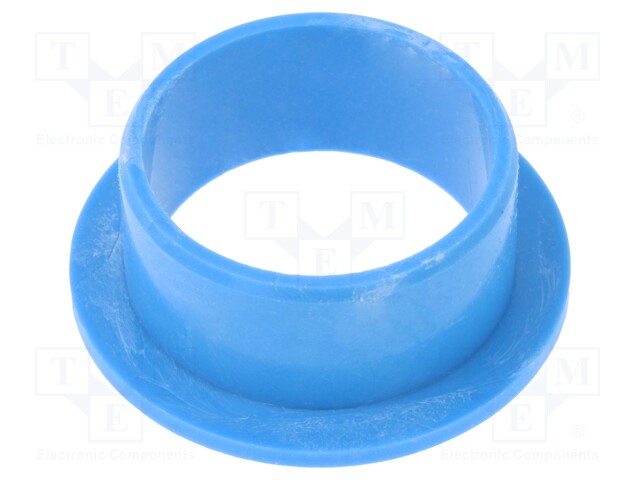 Bearing: sleeve bearing; with flange; Øout: 23mm; Øint: 20mm; blue