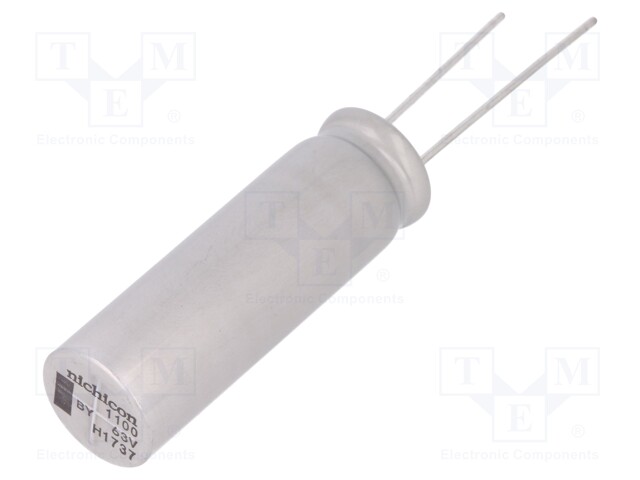 Capacitor: electrolytic; low impedance; 1100uF; 63VDC; ESR: 31mΩ