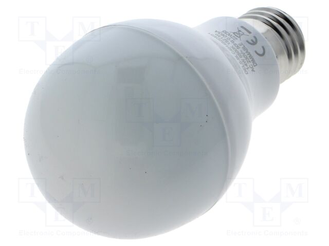 LED lamp; cool white; E27; 230VAC; 1521lm; 14W; 180°; 6500K