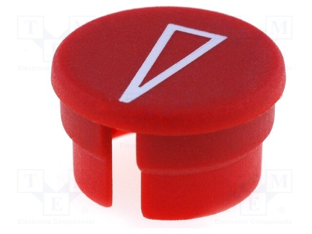 Cap; polyamide; red; 15mm; Application: G15