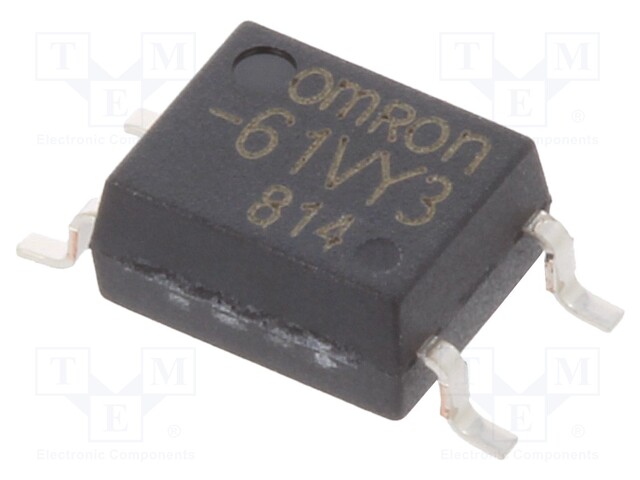 Relay: solid state; SPST-NO; Icntrl: 3mA; 700mA; max.60VAC; SMT