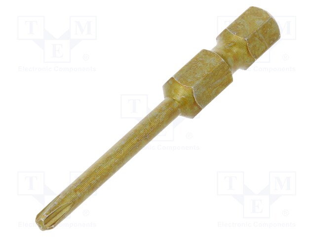 Screwdriver bit; Phillips; PH2; Overall len: 50mm