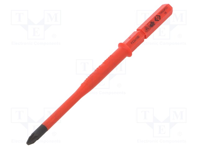 Screwdriver bit; Pozidriv®; PZ2; 1kVAC; Works with: T4925