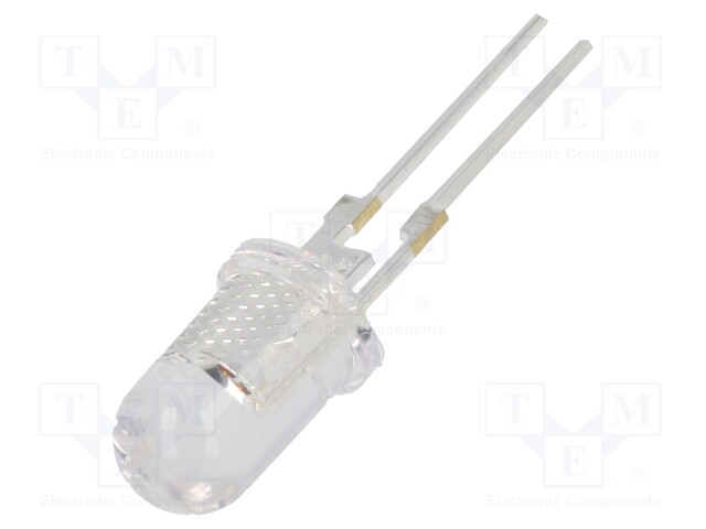 LED; 5mm; yellow; 18000÷22000mcd; 40°; 150mA; 2.2÷2.6V