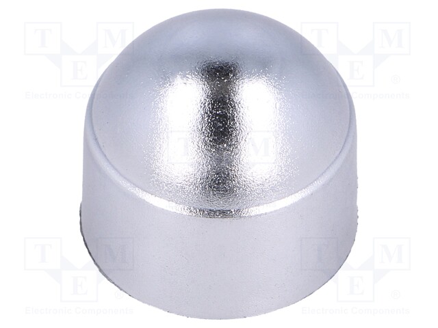 Protection cover; M12; polyetylene; Plating: chromium