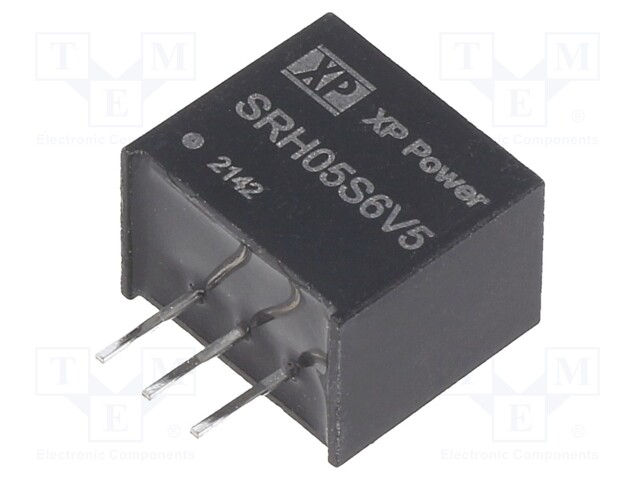 DC/DC Converter, ITE, 1 Output, 3.25 W, 6.5 V, 500 mA, SRH Series