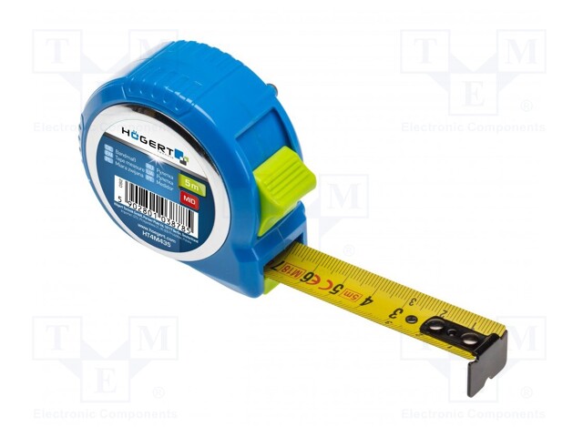 Measuring tape; L: 5m; Width: 19mm; Class: II