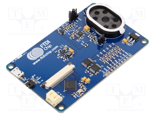 Dev.kit: EVE FT810; LCD 40pin,SPI; 3.3/5VDC