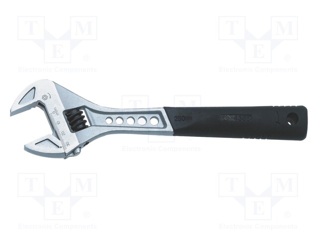 Wrench; adjustable; 250mm; Max jaw capacity: 35mm