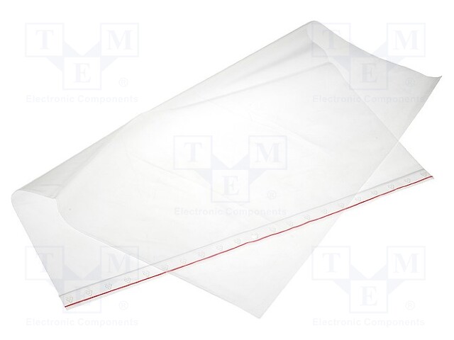 Self-seal bag; L: 450mm; Width: 400mm; Thick: 45um; polyetylene