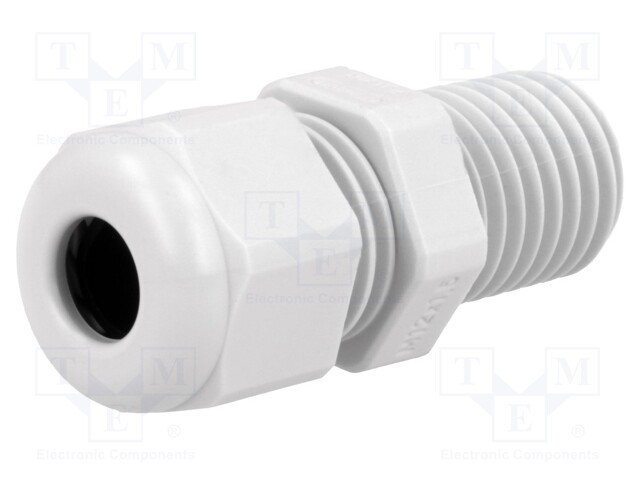 Cable gland; with long thread; M12; IP68; Mat: polyamide