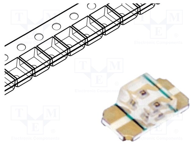 LED; SMD; 1206; red/green; 3.2x1.6x1.1mm; 130°; 2÷2.4/2÷2.4V; 20mA