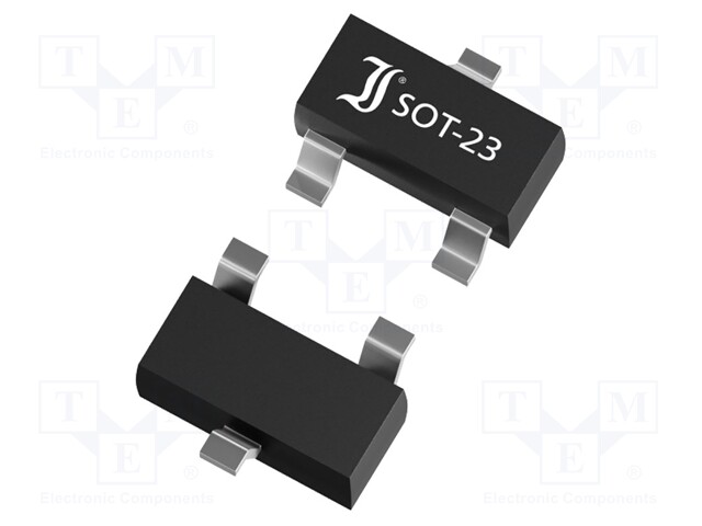 Transistor: N-MOSFET; unipolar; 60V; 300mA; Idm: 0.8A; 0.35W; SOT23